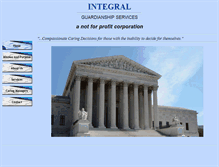 Tablet Screenshot of integralagency.org